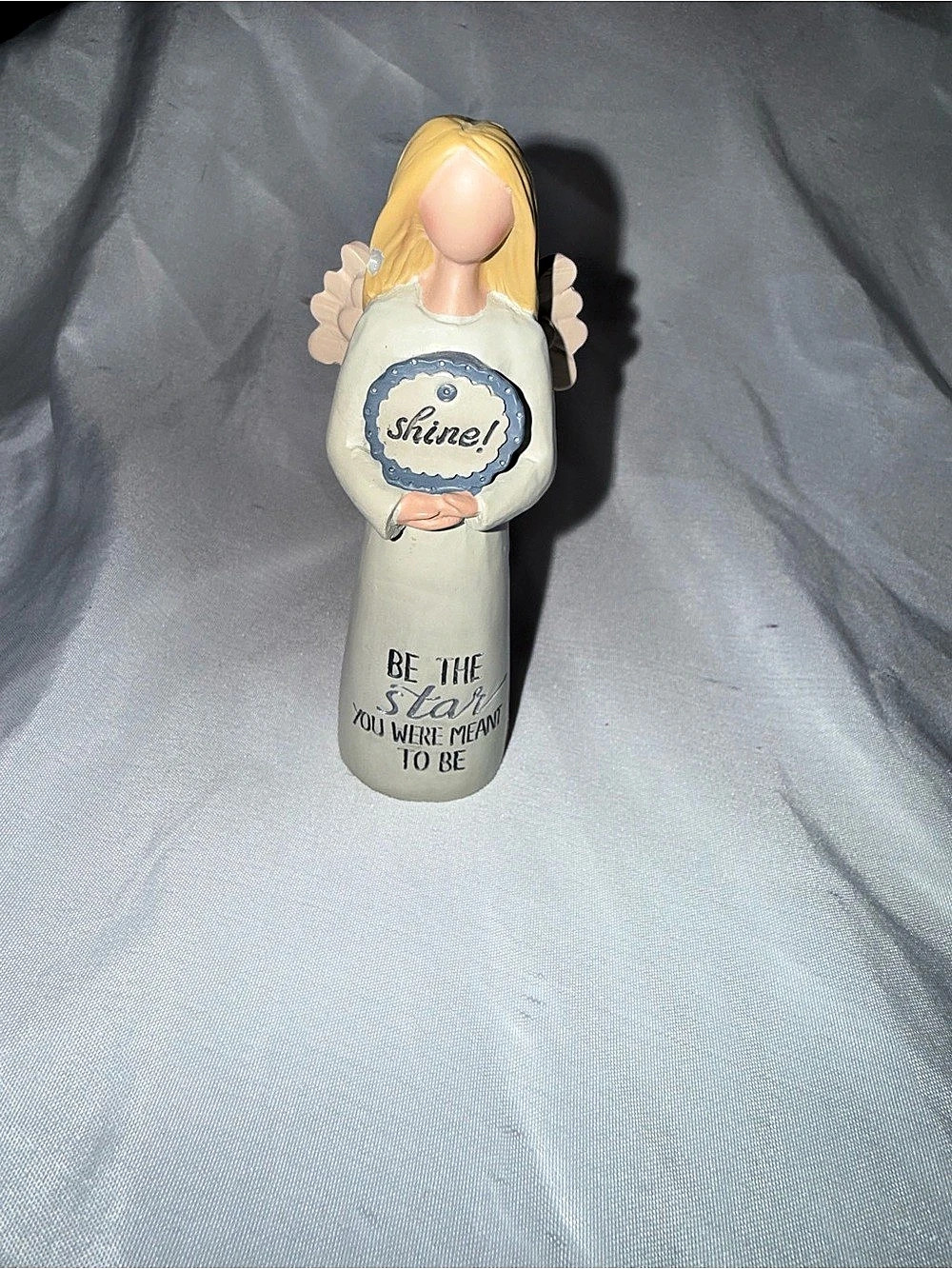 B. Lloyd Angel Figurine in White & Pink